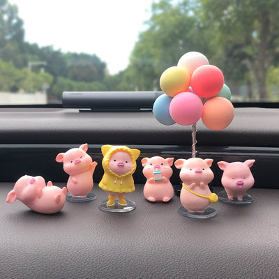 Piggy Creative Cartoon Cute Car Decoration