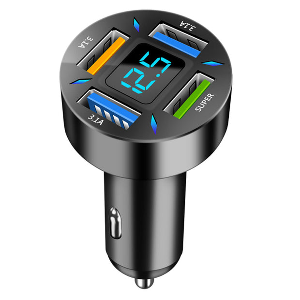 Four-port Car Charger