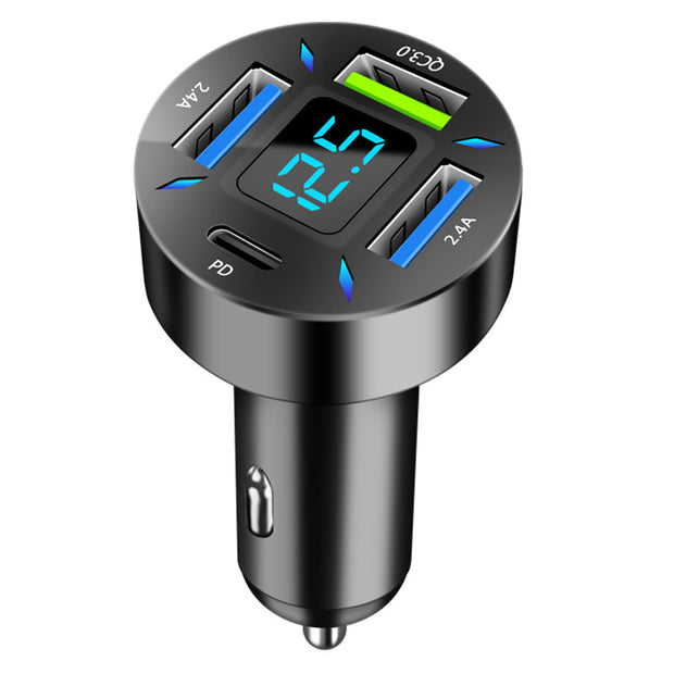 Four-port Car Charger